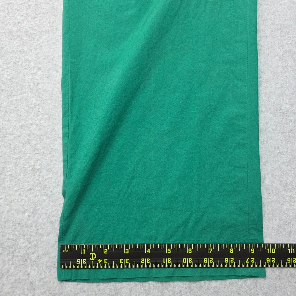 Polo Ralph Lauren Green Pleated Chino Pants Women's Size 16 100% Cotton - Picture 12 of 14